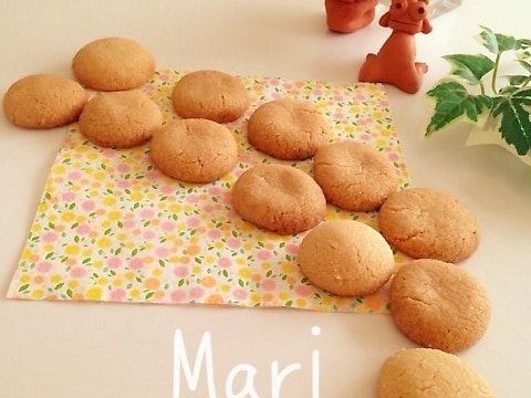 この比率✨材料(3)混ぜるだけさくほろカリッとクッキー